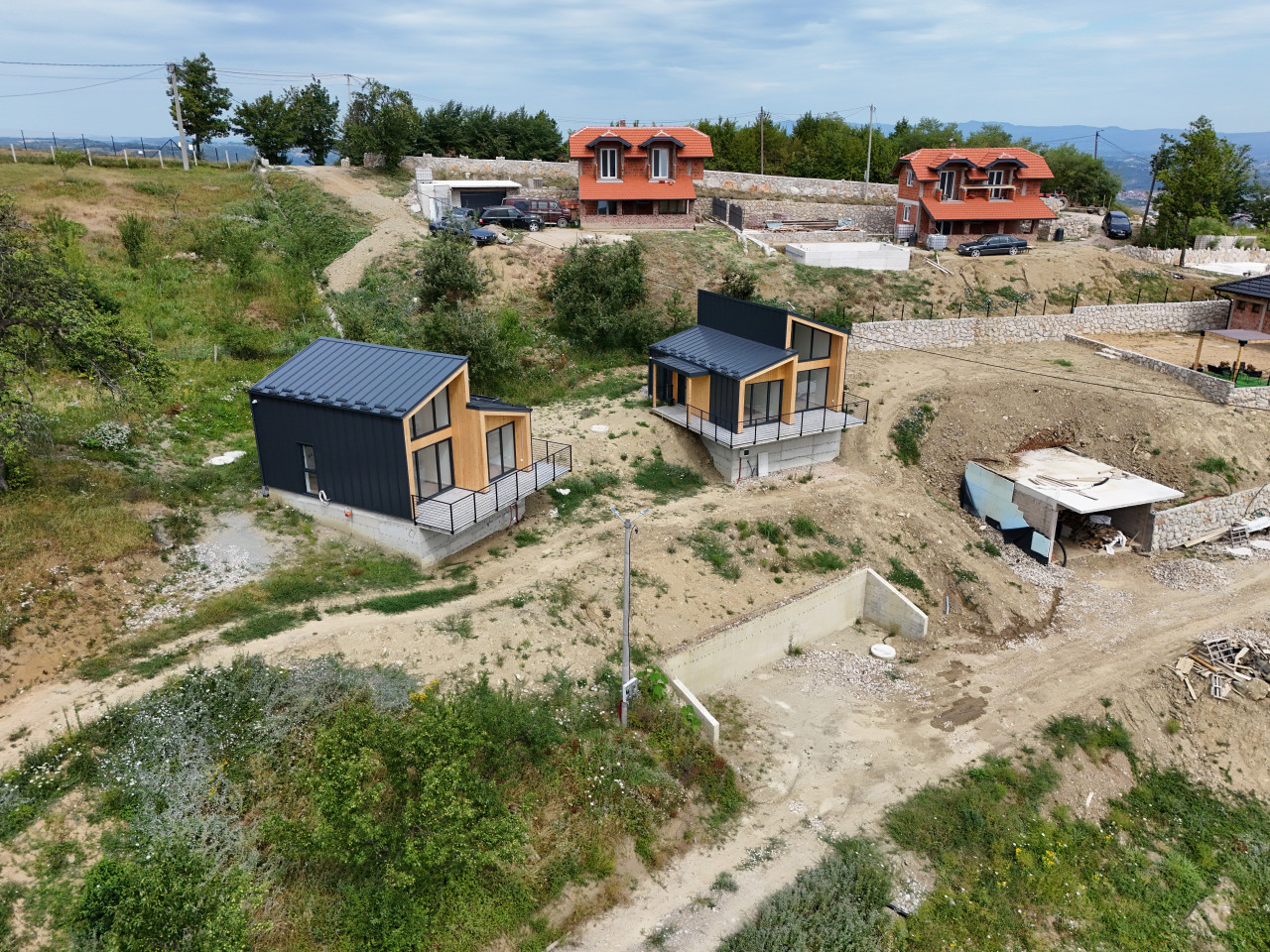 Dva nova objekta Nordikko na placu 904m2, Starčevica, investicija 4