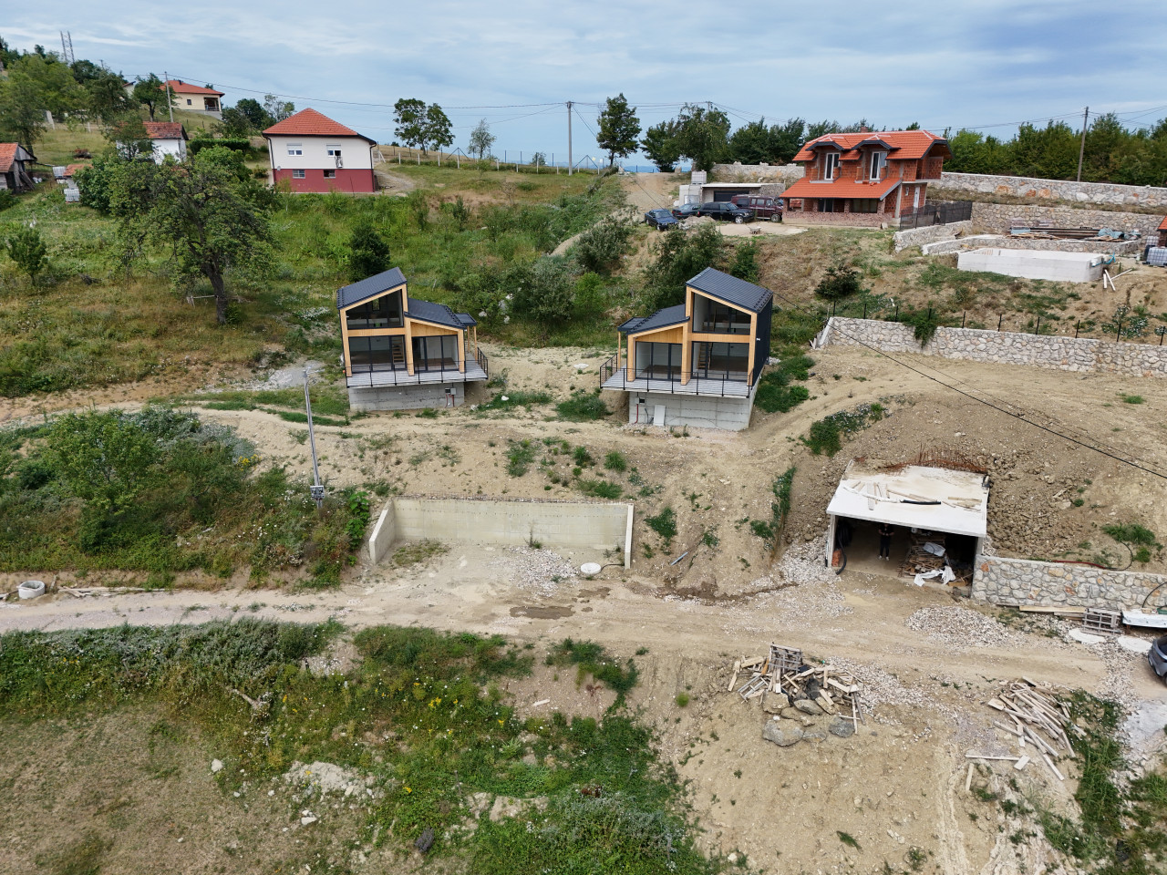 Dva nova objekta Nordikko na placu 904m2, Starčevica, investicija 5