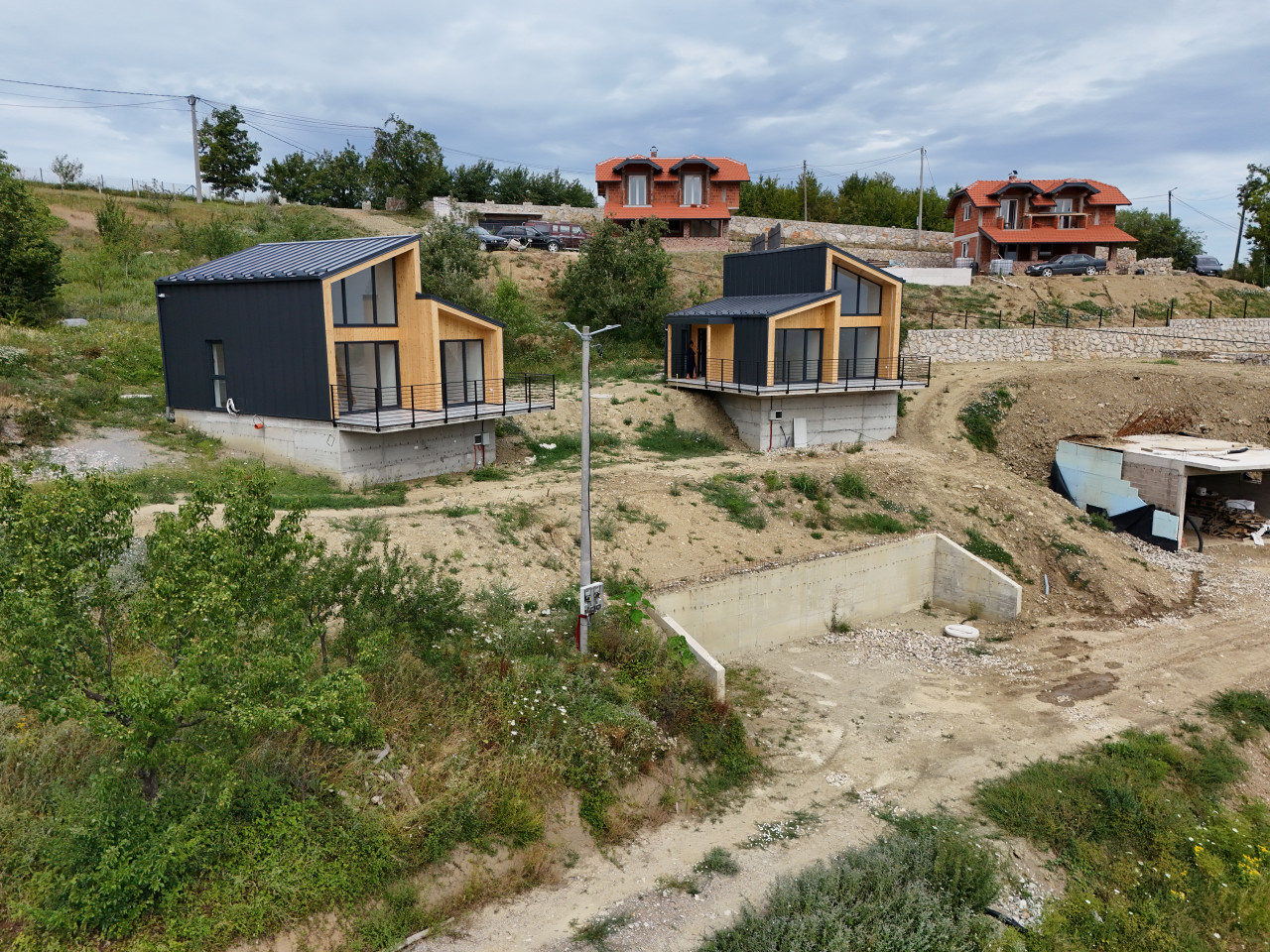 Dva nova objekta Nordikko na placu 904m2, Starčevica, investicija 6