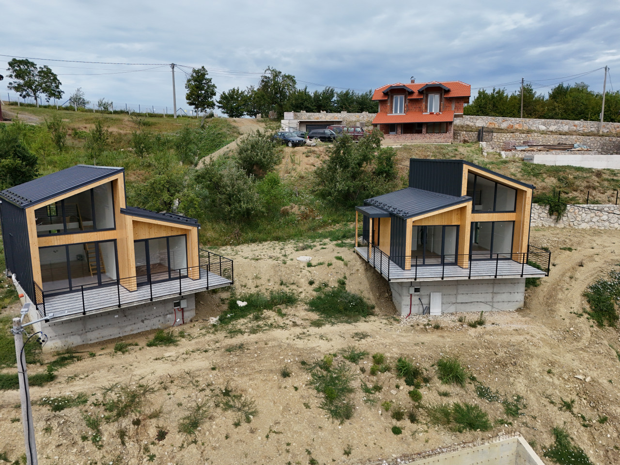 Dva nova objekta Nordikko na placu 904m2, Starčevica, investicija 7