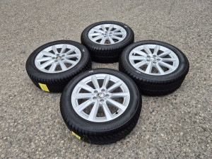 Alu felge 16 5x100 Skoda Fabia Rapid Scala sa zimskim gumama 195/