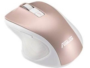 Miš ASUS MW202 Silent Wireless Mouse, bežični, rose gold