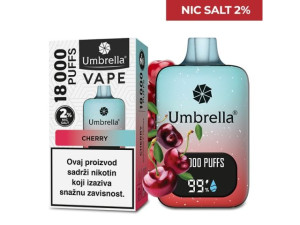 Umbrella Eletrična Jednokratna Cigareta 18000 puffs