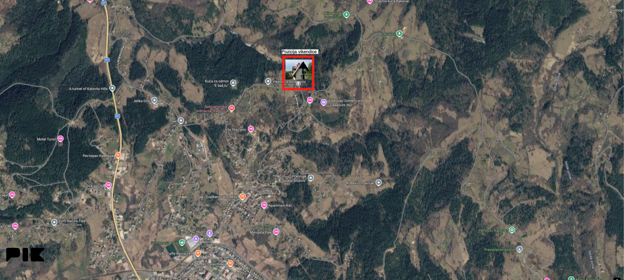 Prelijepa Kuća (Vikendica) Pale+2120m2 Ul. Solunskih dobrovoljaca 25