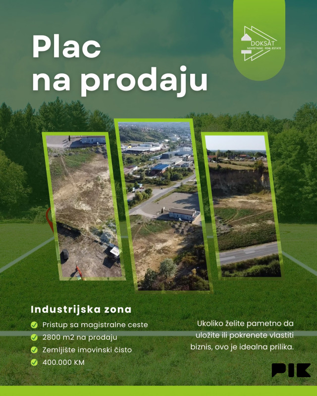 Zemljište Gradačac 2800m2