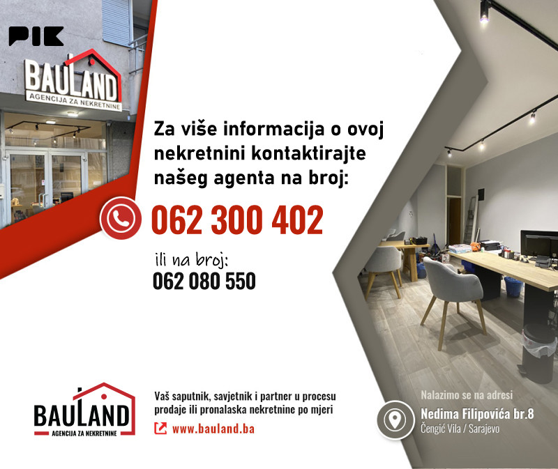 BAULAND/ Trosoban stan 70m2/ Pejton Ilidža 23