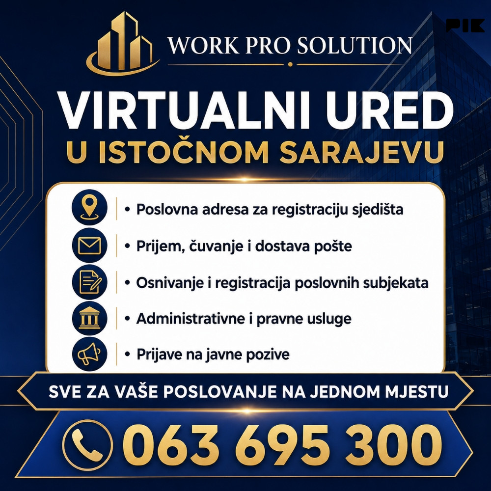 Poslovni prostor Istočno Sarajevo - VIRTUALNI URED