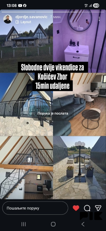 A-Frame za iznajmljivanje 24