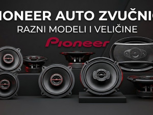 Zvucnici za auto Pioneer 17cm 13cm 10cm razni modeli
