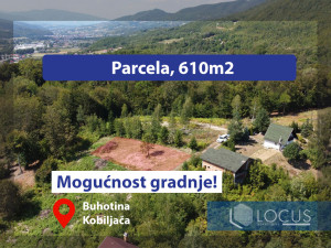 LOCUS: Parcela površine 610m2, Buhotina, Kobiljača