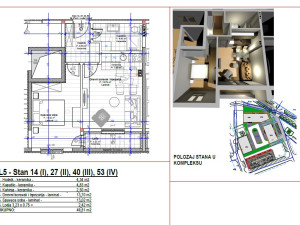 Dvosobni stanovi 40m2 u izgradnji, Budžak-Lazarevo, Banjaluka photo 4