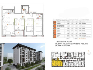 Cetvorosoban stan 76,5 m2 u izgradnji, Lazarevo, Banjaluka photo 2