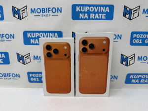 Apple iPhone 17 Pro 256 GB NOVO VAKUM