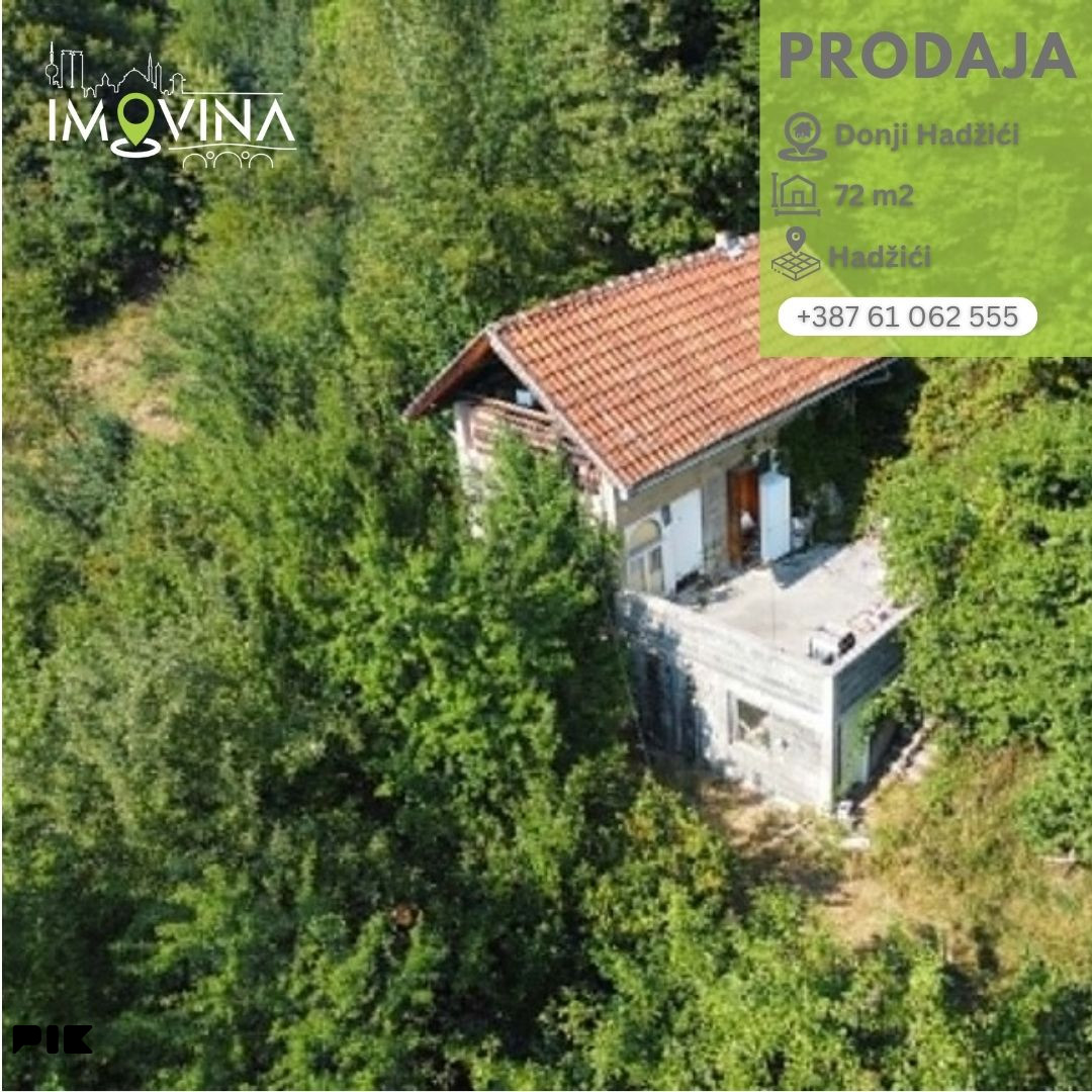 100969 Vikend objekat 72 m2, Hadžići