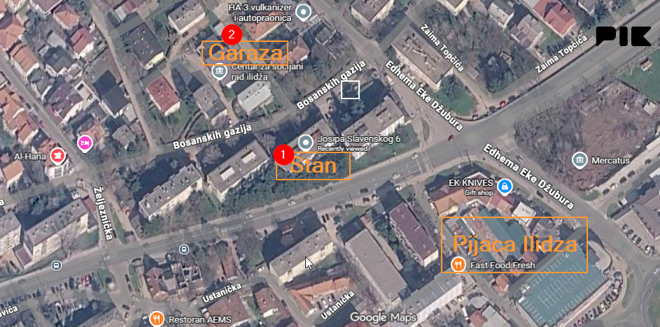 Stan Ilidža 60m2 s garažom