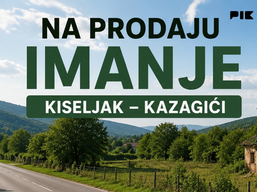 Zemljište 5 duluma i kuća u ruševnom stanju Kiseljak