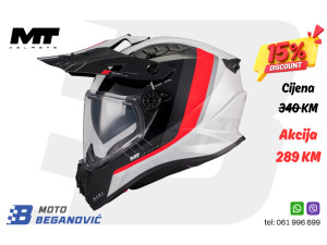 Kaciga MT TRACK SV NOMAD A15 GLOSS motor/atv/quad/cross