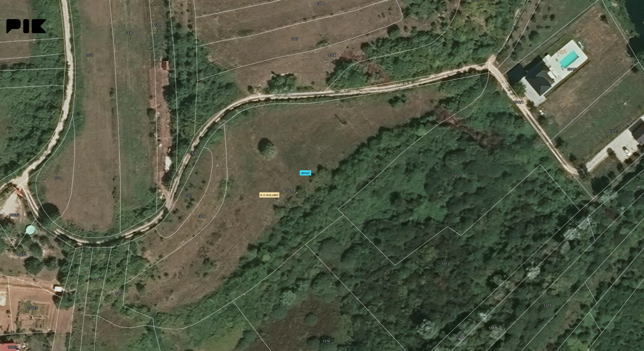 3 parcele, Krivača, Golubić (Bihać), u blizini Une 9.016 m2 9