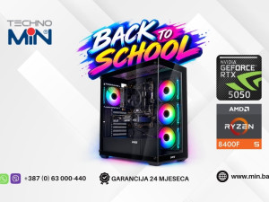 Gaming PC Vanguard Ryzen 5 8400F 16GB RAM, 512GB SSD RTX 5050 8GB