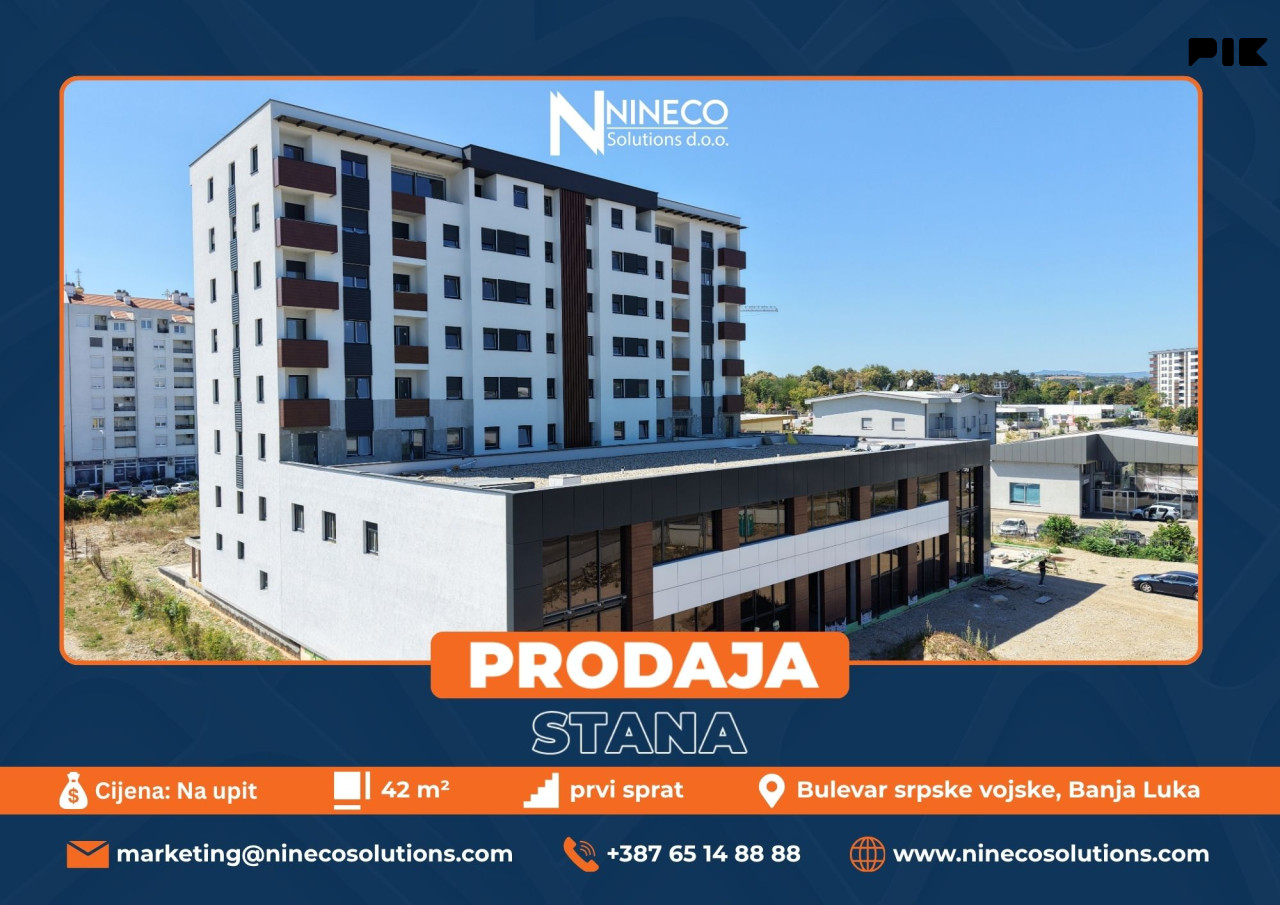 STAN - BORIK - BANJA LUKA - 40 m2