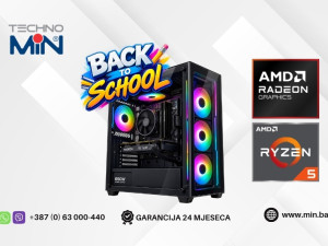 Gaming PC AMD Ryzen 5 5500, 16GB RAM, 1TB SSD, Radeon RX 7600 8GB