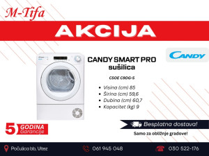 Candy smart pro sušilica CSOE C9DG-S