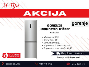 Gorenje kombinovani frižider N61EA2XL4