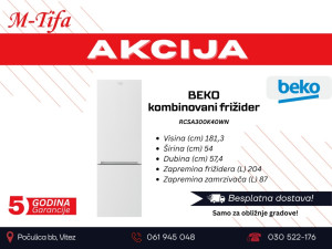 Beko kombinovani frižider
RCSA300K40WN