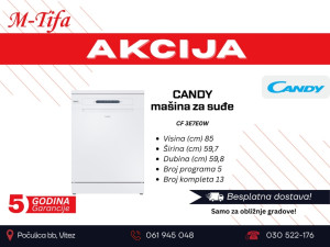 Candy mašina za suđe CF 3E7EOW