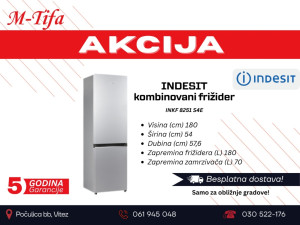 Indesit kombinovani frižider
INKF 8251 S4E