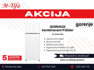 Gorenje kombinovani frižider
RF-4142-PW4