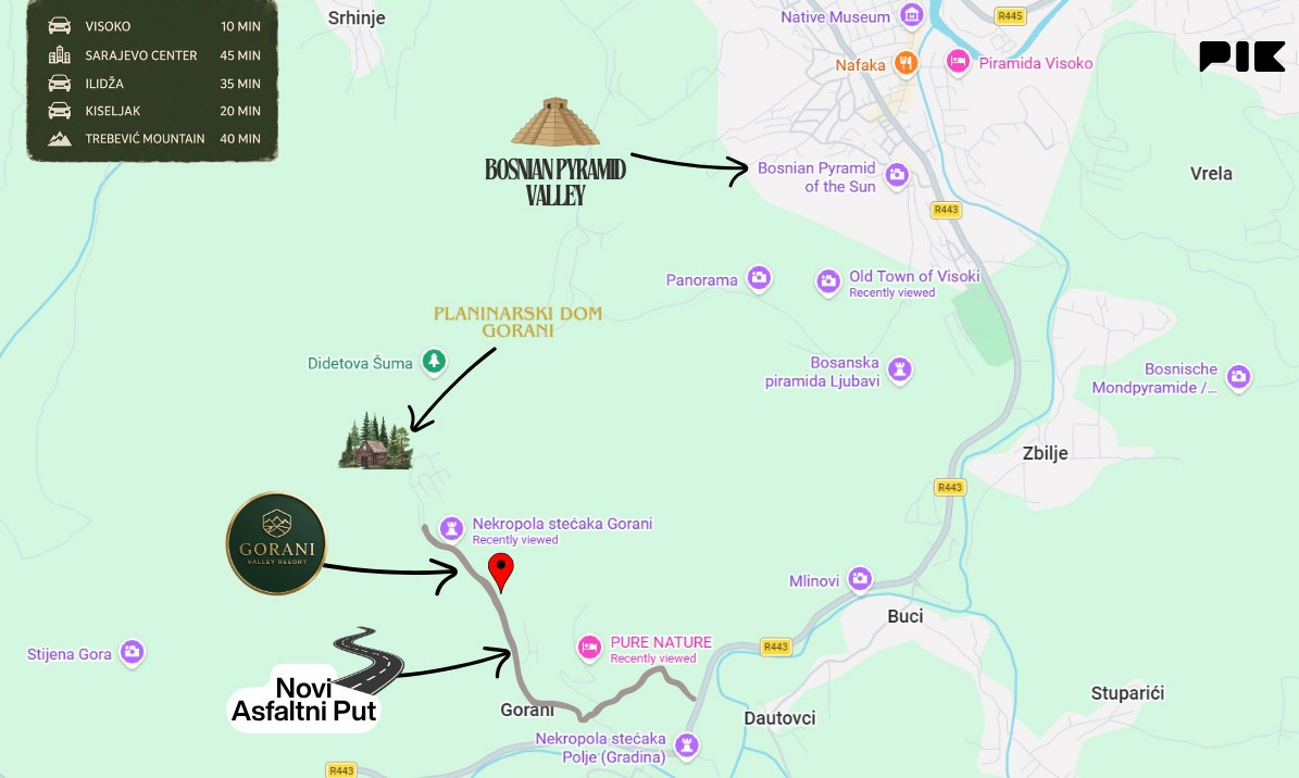 2 parcele sa kućom- Visoko (Gorani) 53000m2 i 11000m2 građevinsko 19