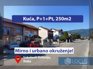 LOCUS prodaje: Kuća u nizu, Sokolović Kolonija, Ilidža