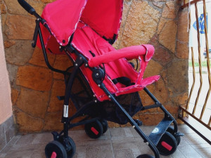 DJECIJA KOLICA Bebe  KISOBRAN   PINK