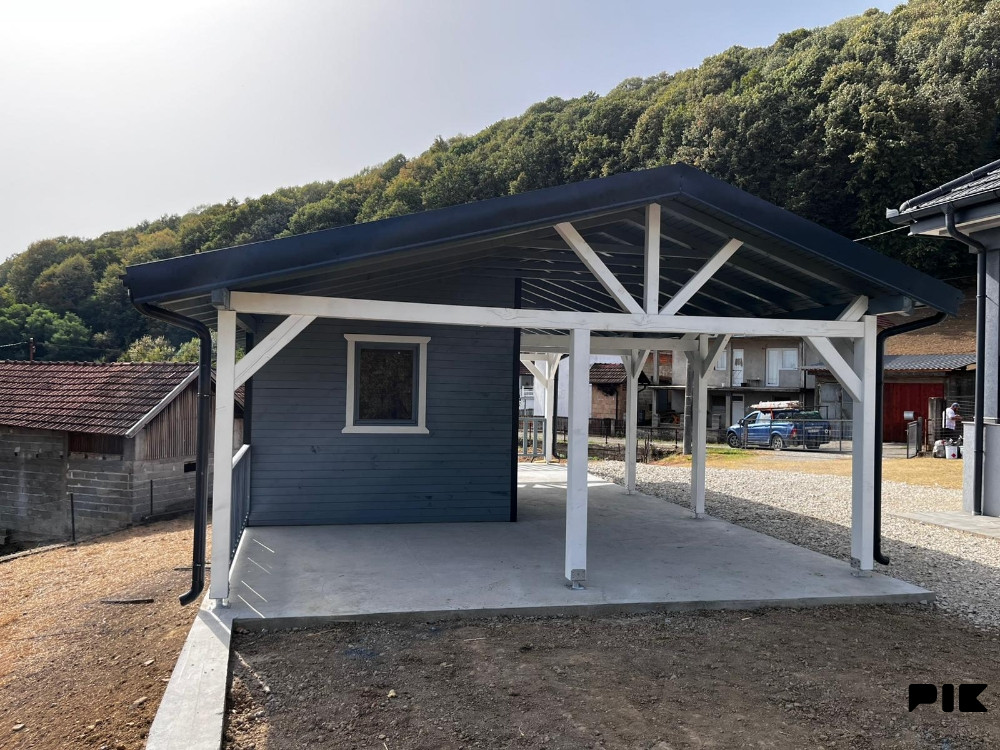 Garaža Carport Ostava Alatnica Montažni objekat 8