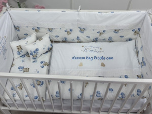 Ogradica ograda za krevetac za bebe bebu posteljina NOVO