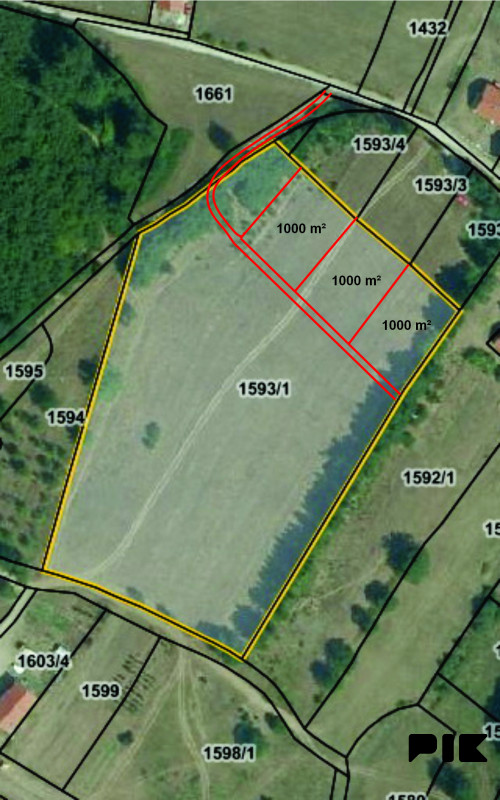 Zemljište Nevesinje 1000m2
