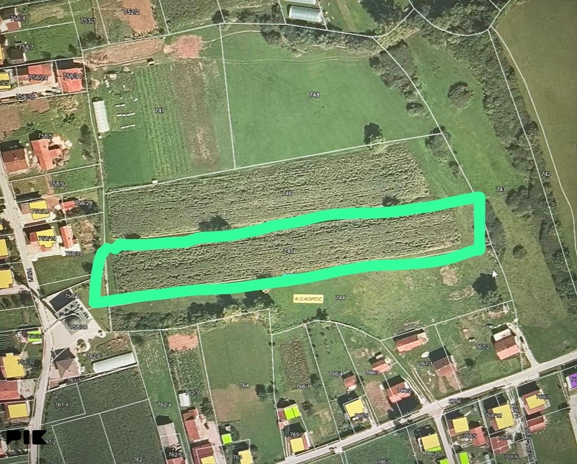Zemljište Bugojno, Kopčić površine  6710m2 2