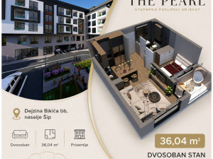 MY SPACE/ Stan/ NOVOGRADNJA PEARL SIP/ 36m2
