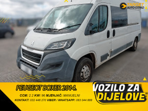 DIJELOVI PEUGEOT BOXER 2.2 96KW 2014. MJENJAC MOTOR 4HH P22DTE