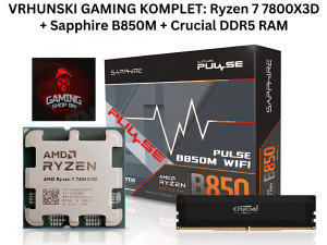 AKCIJA GAMING KOMPLET RYZEN 7800X3D / B850M / 16GB DDDR5 6000mhz