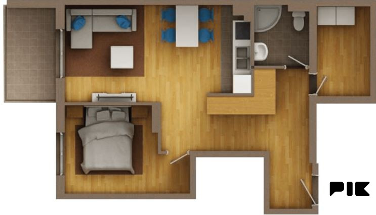 Stan Banja Luka 52.40m2 2