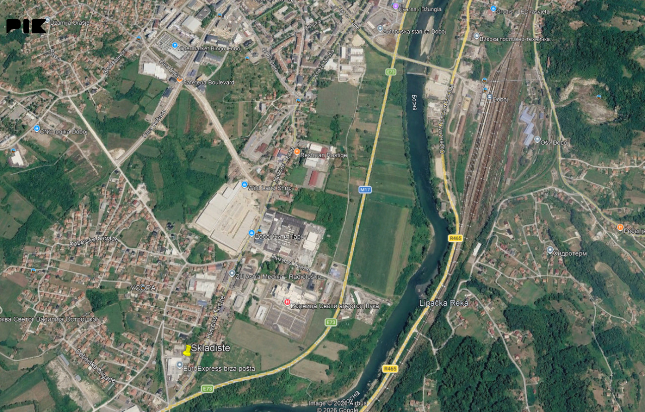 IZDAJEM skladisno-poslovni objekat u  Doboju,  425m2
