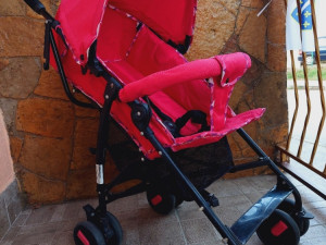 DJECIJA KOLICA Bebe  KISOBRAN   PINK