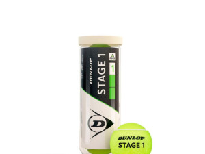 Dunlop loptice STAGE 1 GRN 3PET