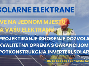 SOLARNA ELEKTRANA 12 KW SOLARNA OPREMA KOMPLETNA SOLARI INVERTER