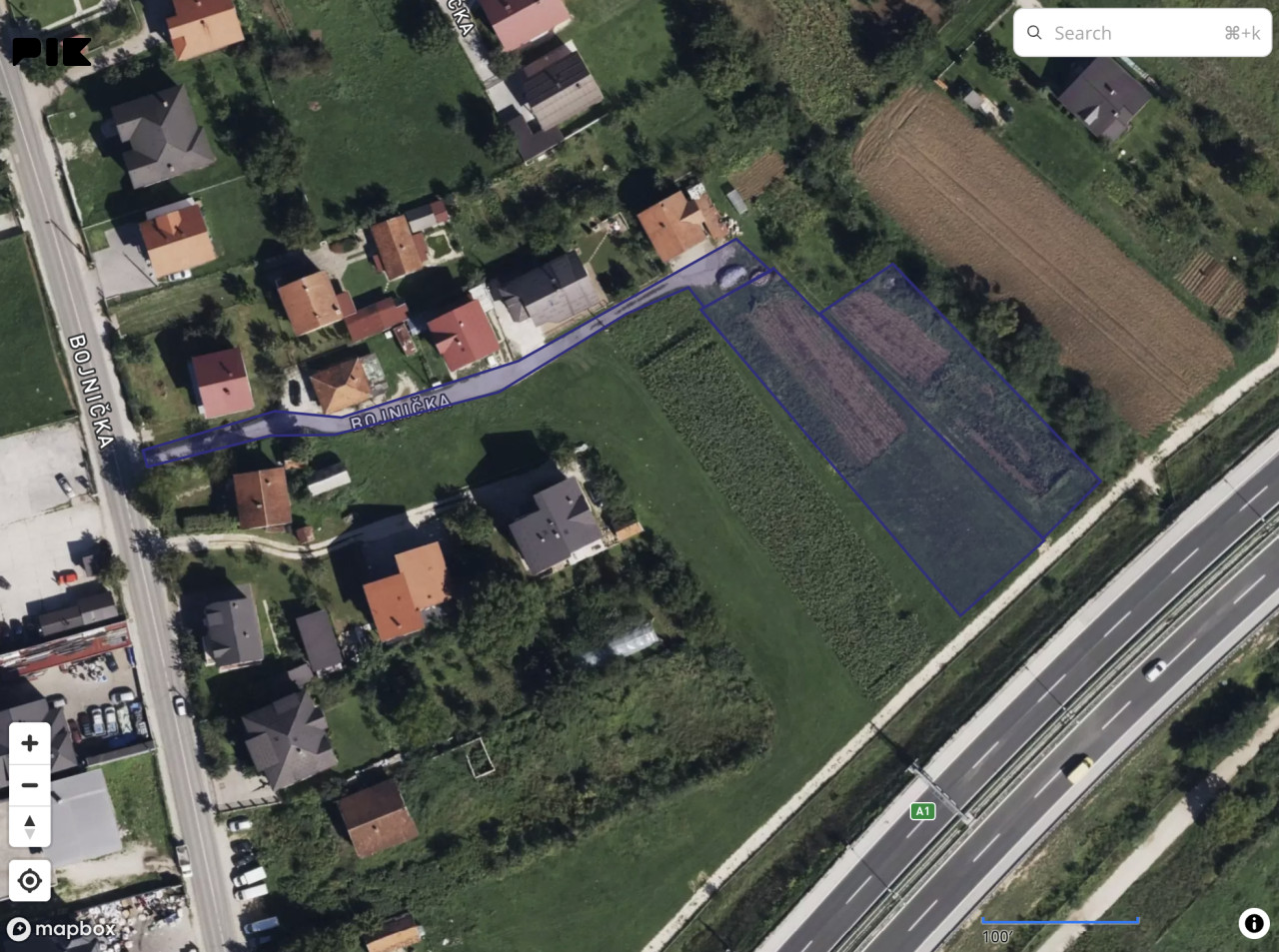 Građevinsko zemljište Bojnik, Novi Grad Sarajevo