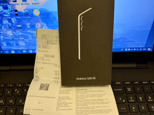 SAMSUNG S25FE S25 FE 256/8 BLACK NOV VAKUM 1GOD GARANCIJA RACUN