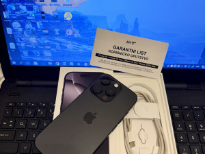 IPHONE 16 PRO 256GB BLACK KAO NOV 88% BAT GARANCIJA 12/2026