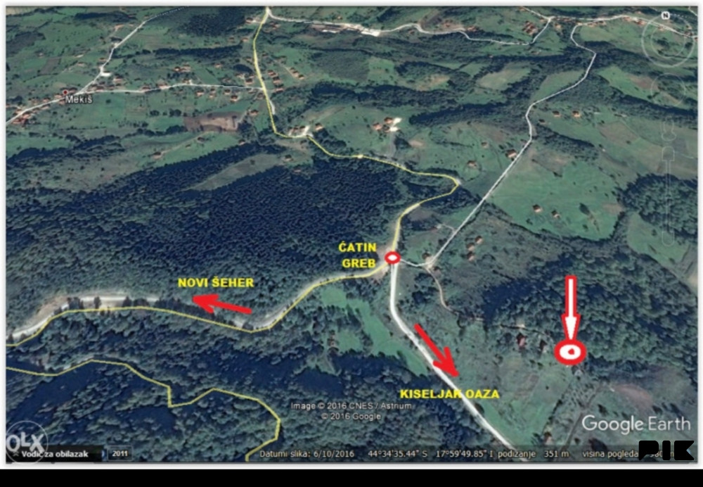 KISELJAK plac 1300 m3 za gradnju 3